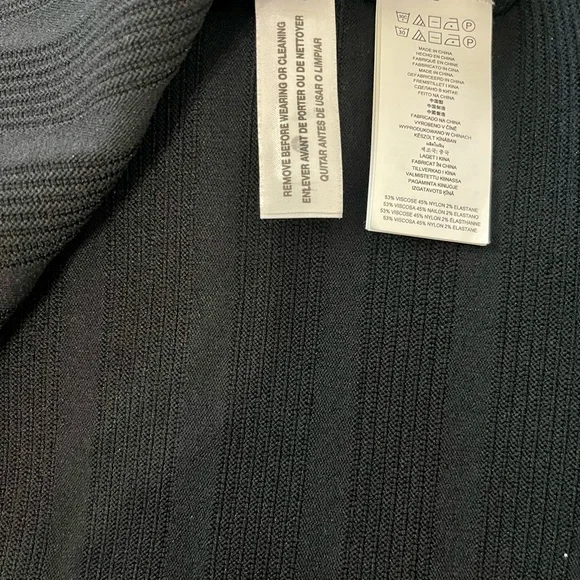 Michael Kors Textured Fantastic Dress | Black | Small - Picture 5 of 6